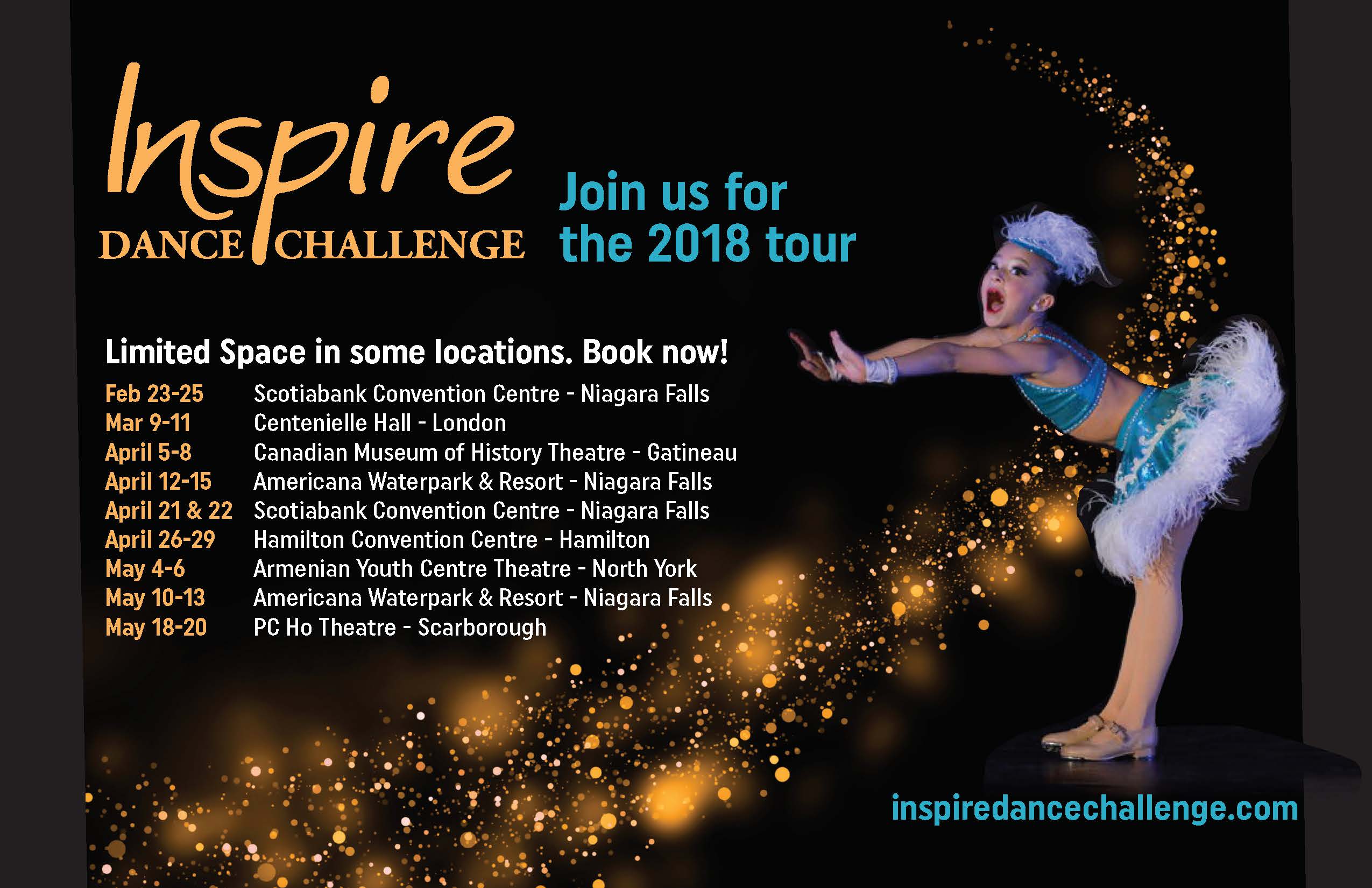 Inspire Dance Challenge Canada's Premier Dance Competition