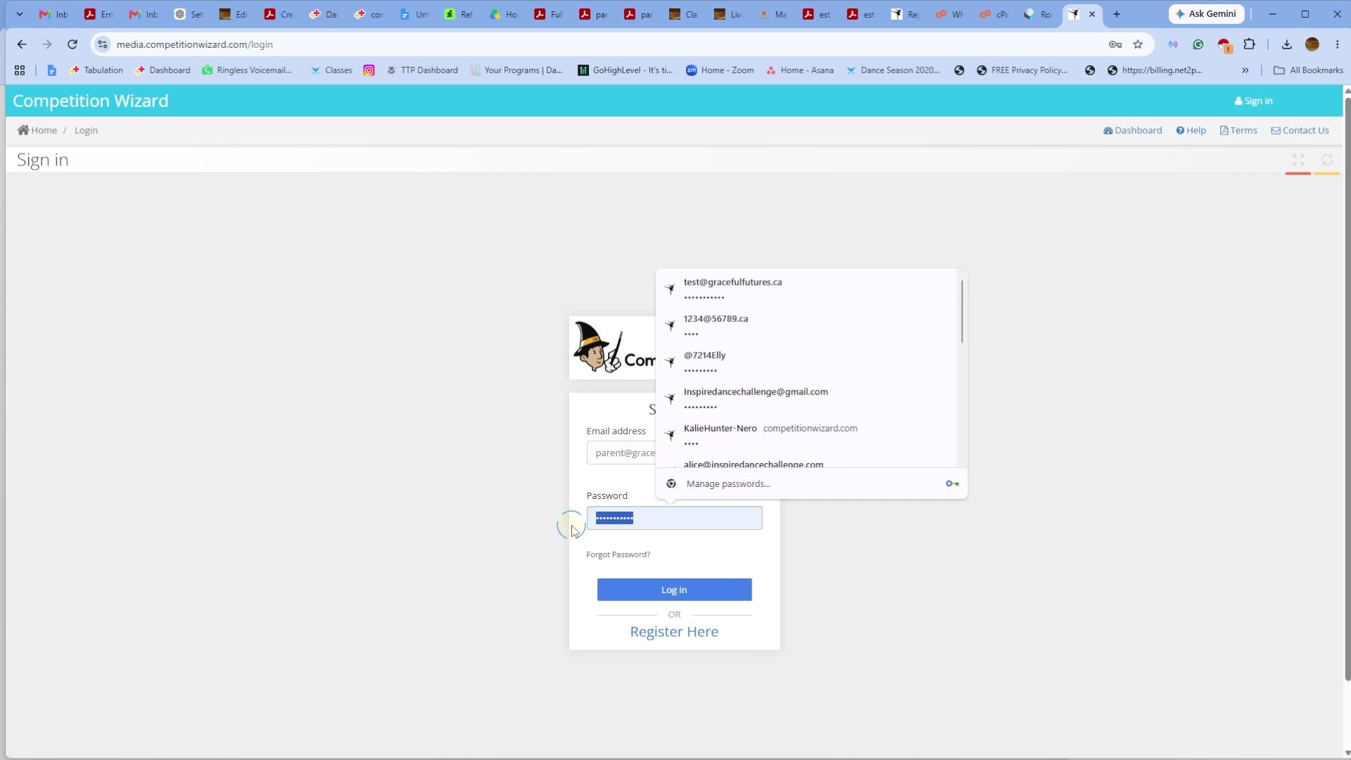 Sign in to your Parent Media account